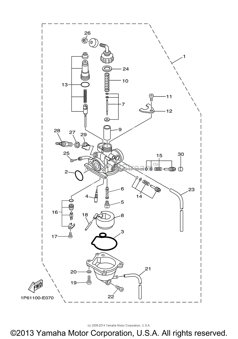 ttr 90 carb diagram