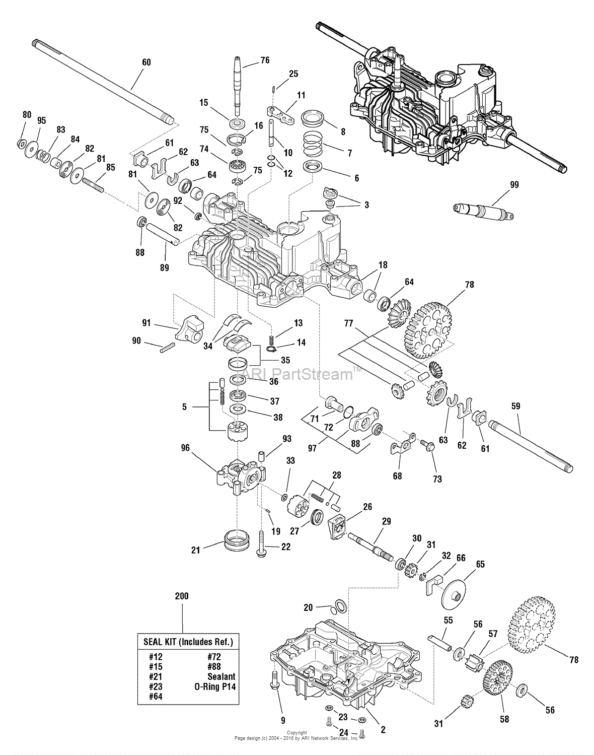 tuff torq parts diagram