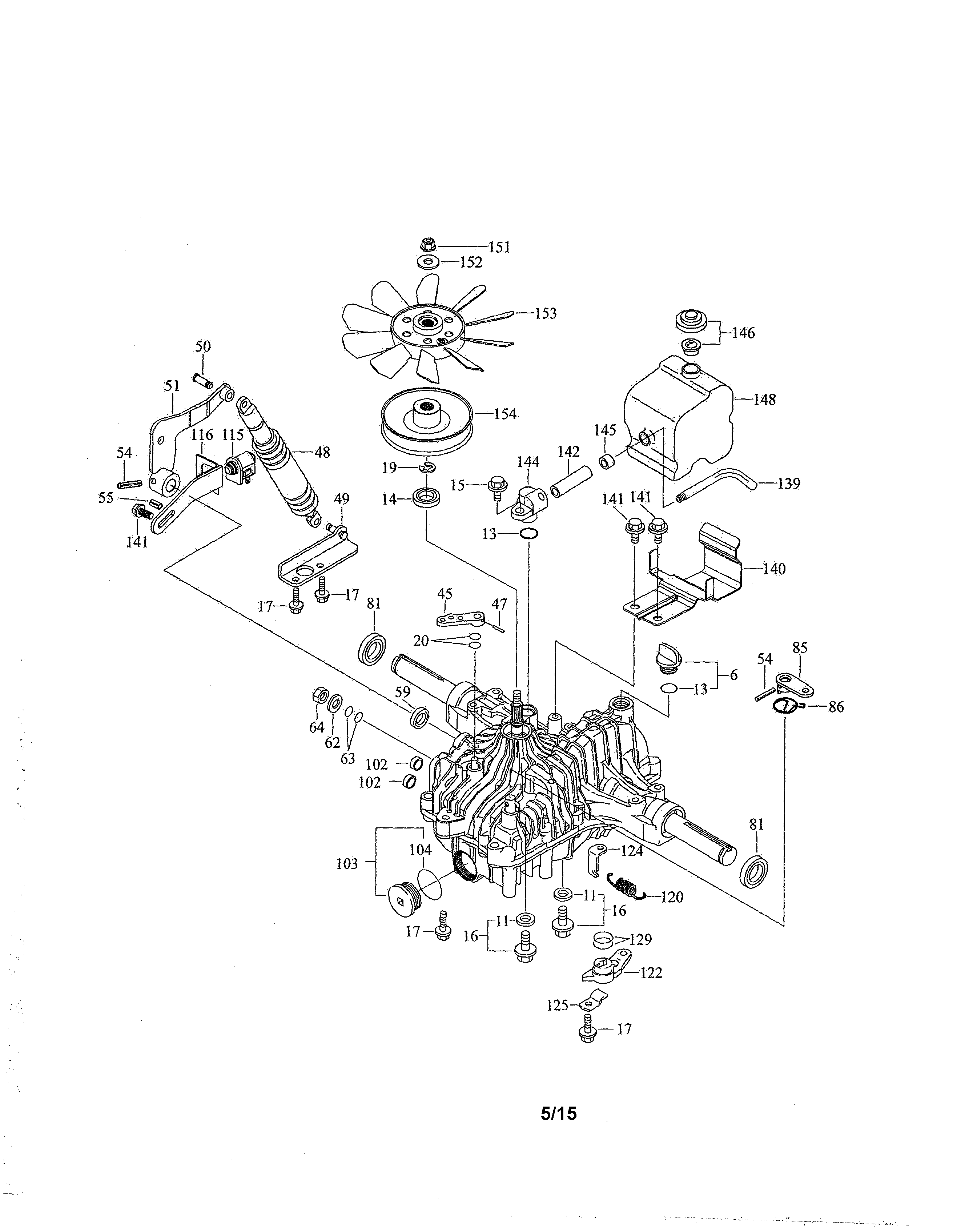 tuff torq parts diagram