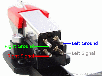 turntable headshell wiring diagram