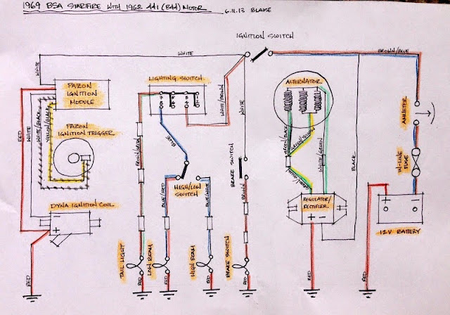 tympanium electronic voltage regulator-rectifier 332-104/a wiring diagram