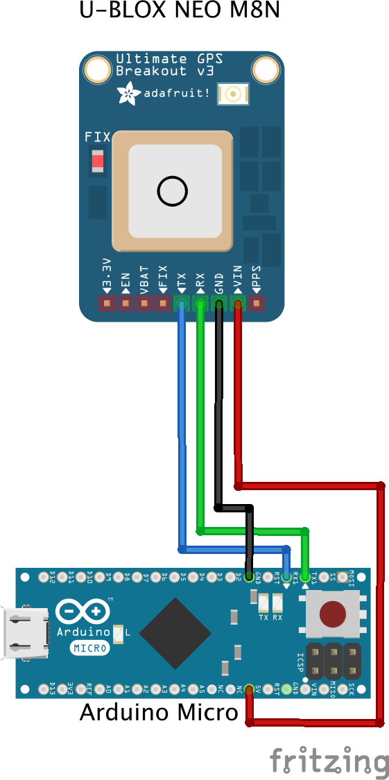 ublox neo-6m gps wiring diagram