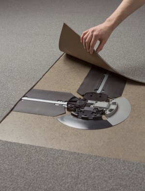undercarpet wiring systems