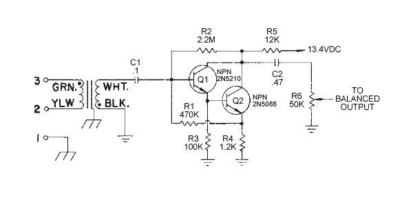 unidyne 545sd mic wiring diagram