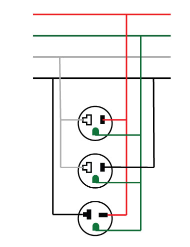 universal 110ac outlet wiring diagram