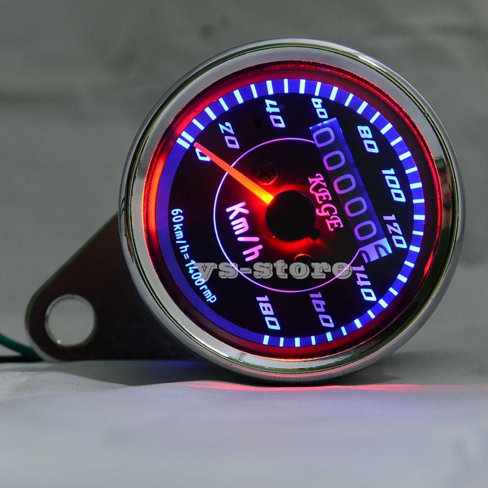 universal motorcycle dual odometer speedometer gauge wiring diagram
