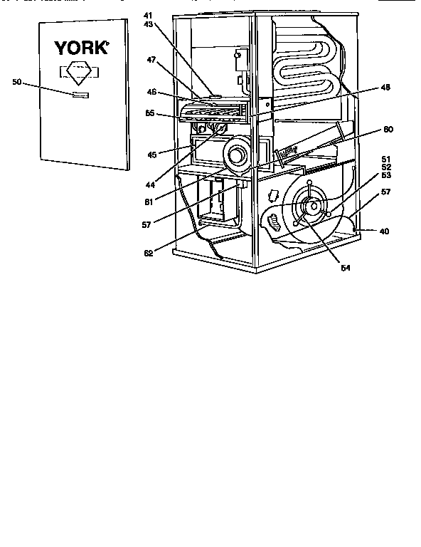 upflow furnace diagram