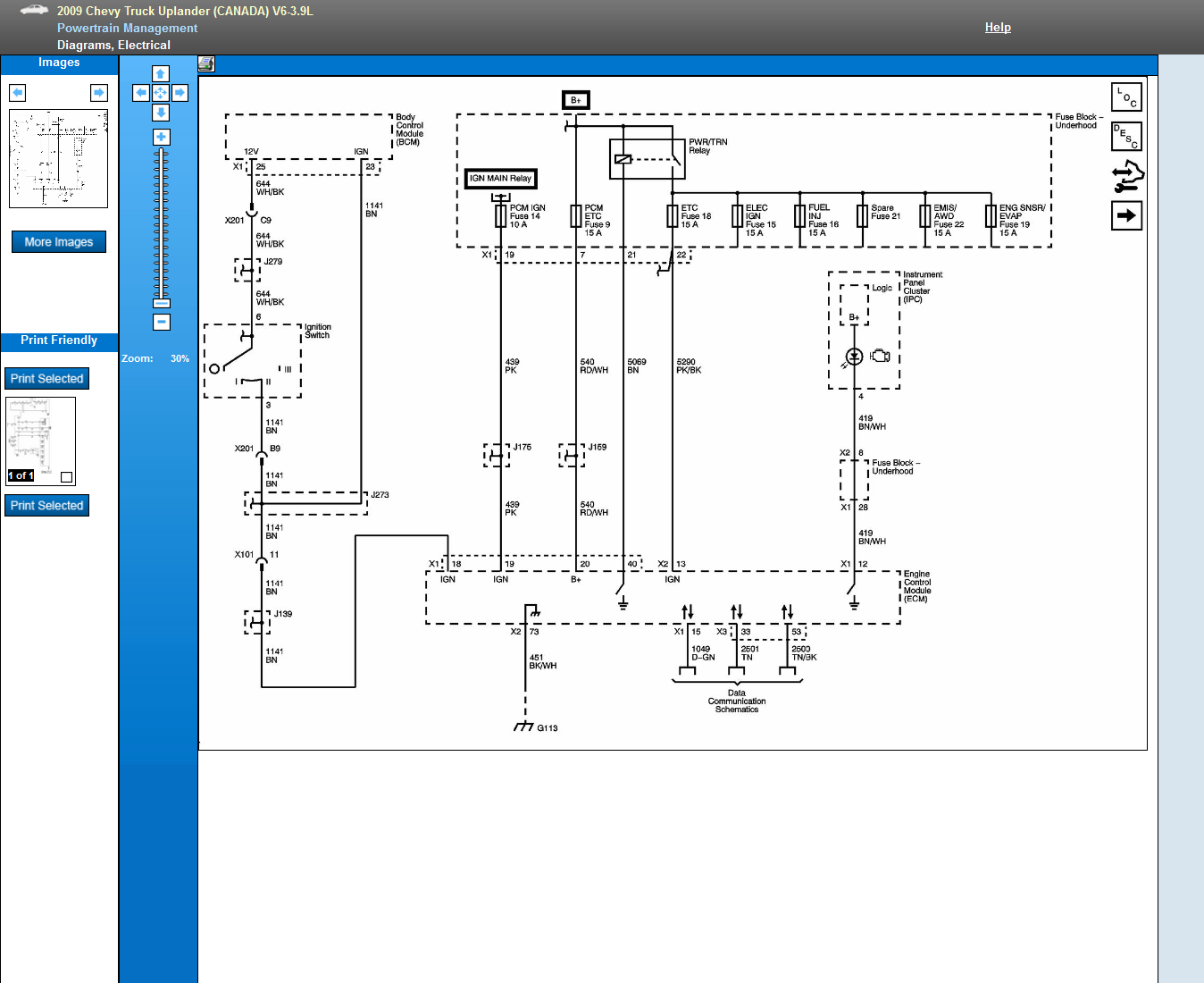 uplander wiring diagram ckp