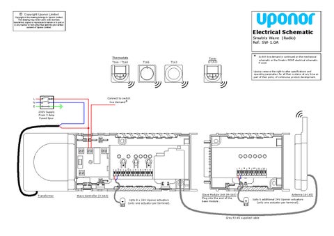 uponor wiring diagram