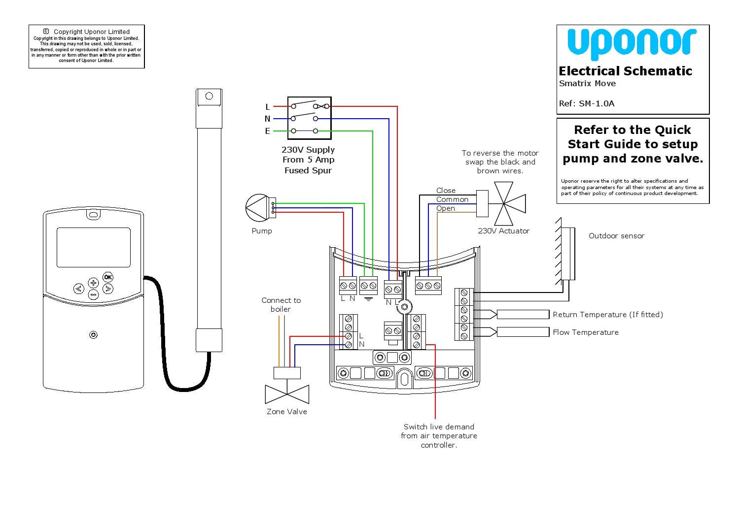 uponor wiring diagram