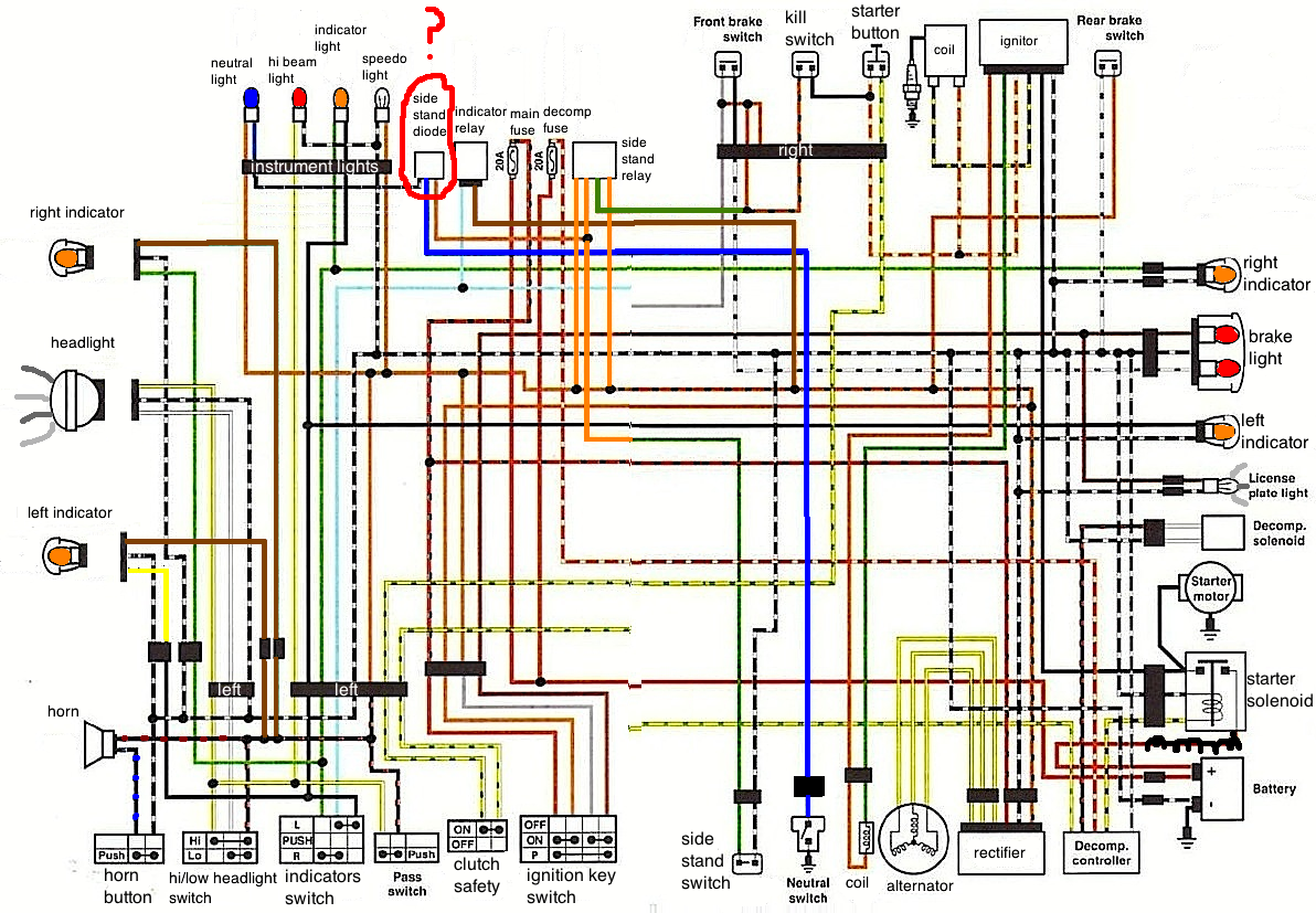 v strom 650 wiring diagram