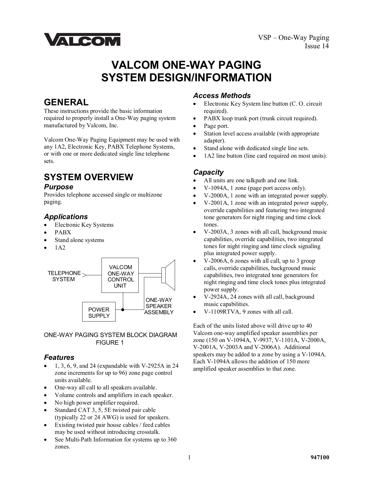 valcom v-1030c wiring diagram