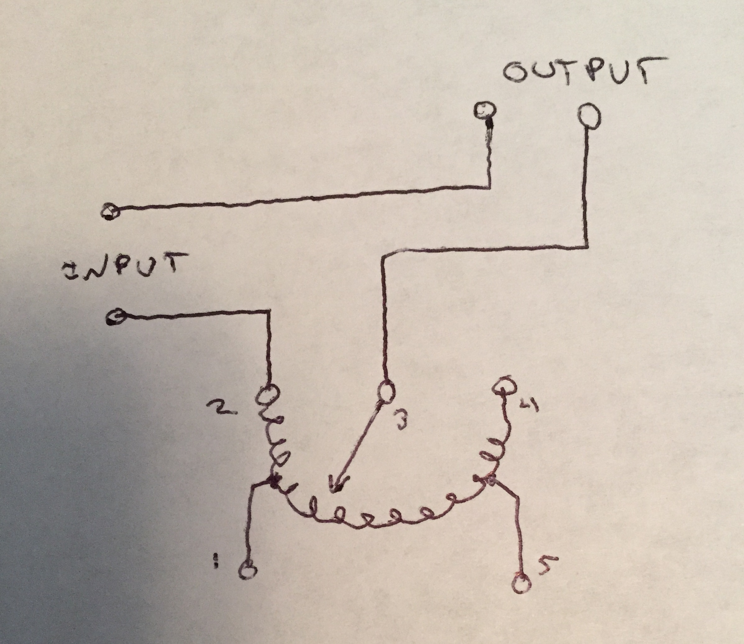 variac transformer wiring diagram