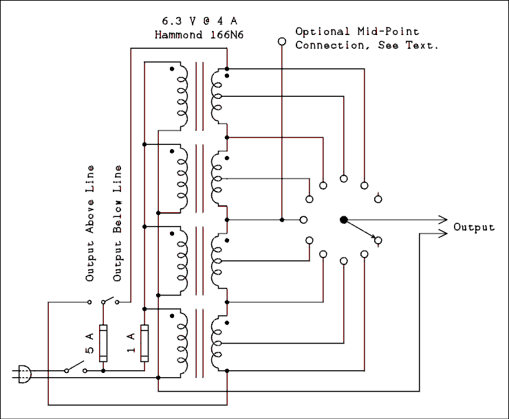 variac transformer wiring diagram