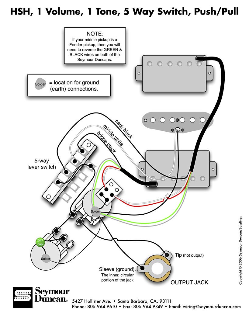 variax 600 wiring diagram