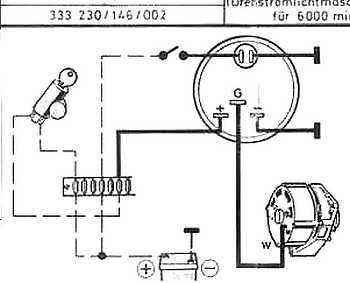 vdo rev counter wiring diagram