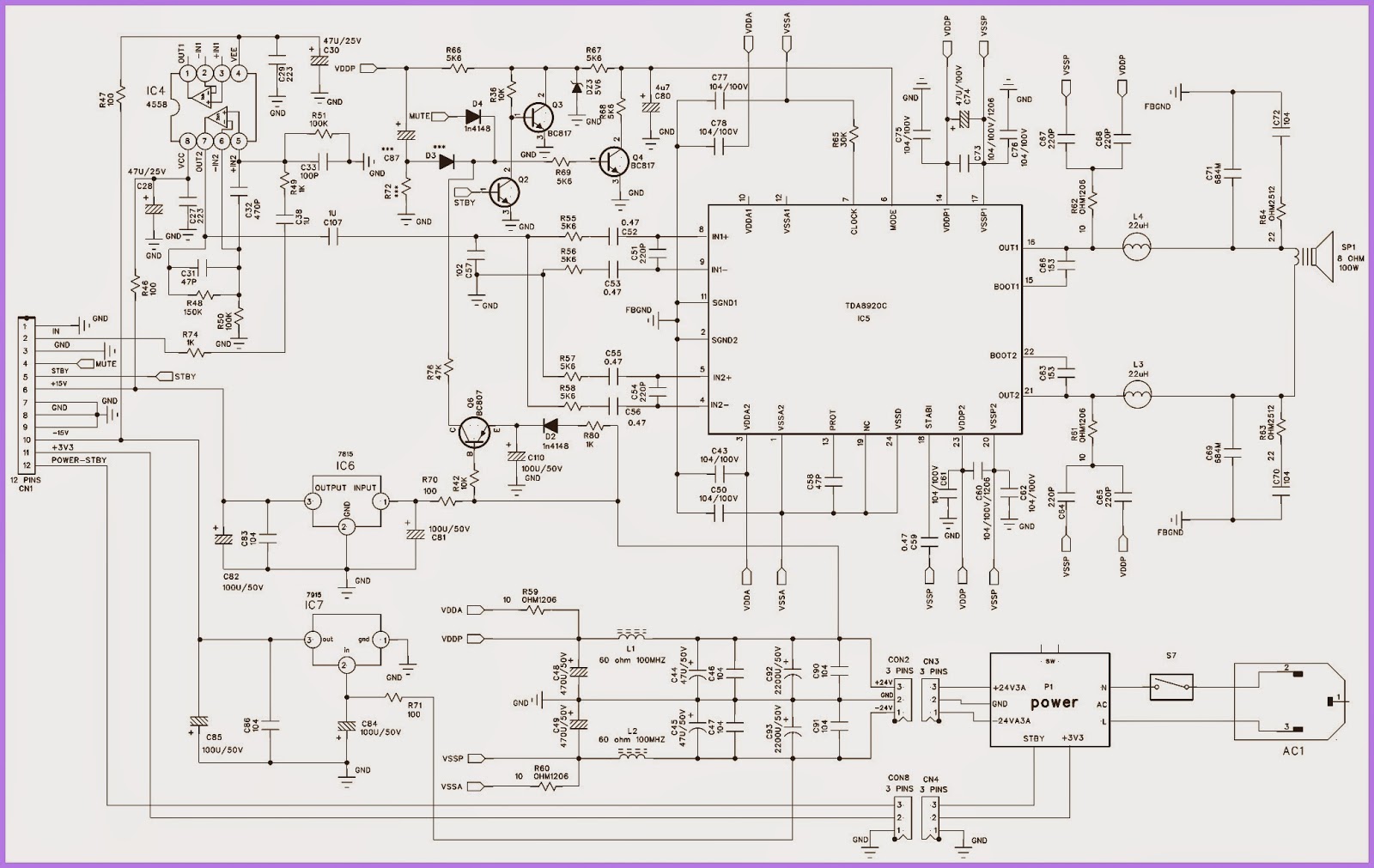 vdp sound bar wiring diagram