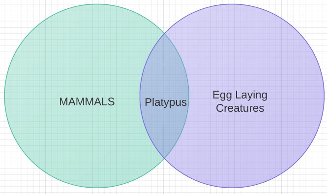 venn diagram platypus