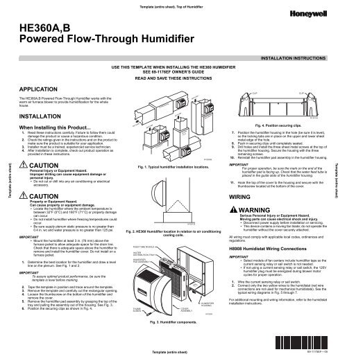 venstar t7900 humidifier wiring diagram