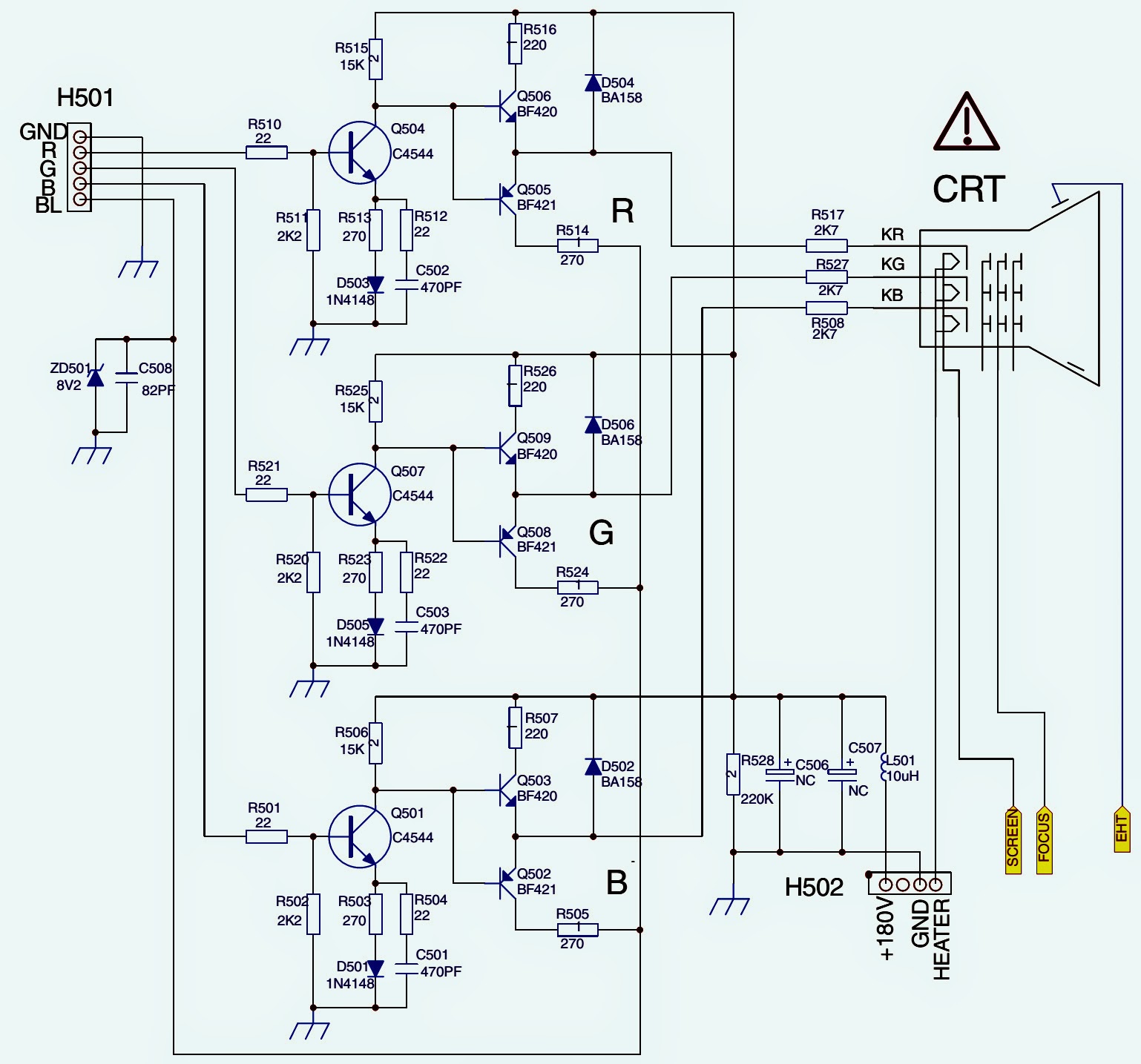 vertical redraw of wiring diagram