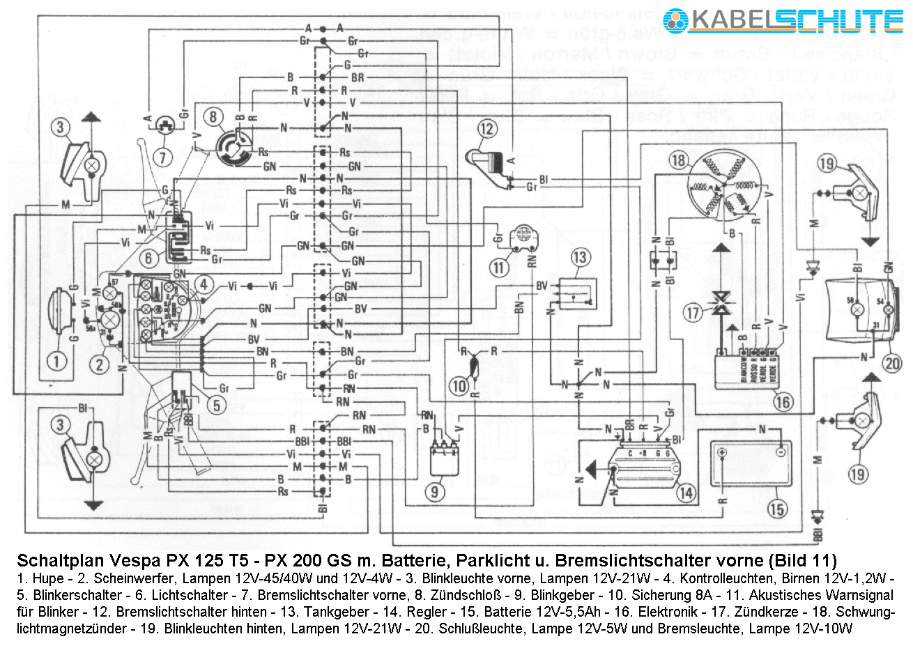 vespa 125 primavera wiring diagram