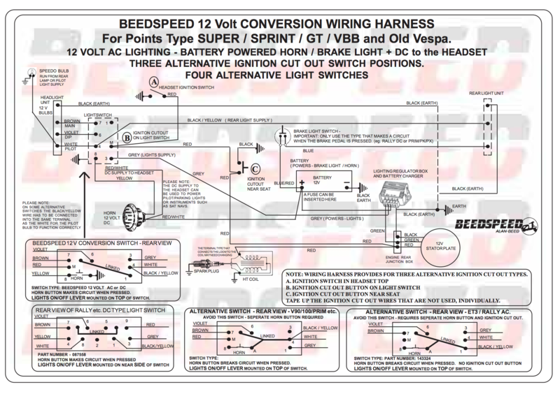 vespa 12v conversion wiring diagram