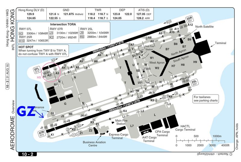vhhh airport diagram