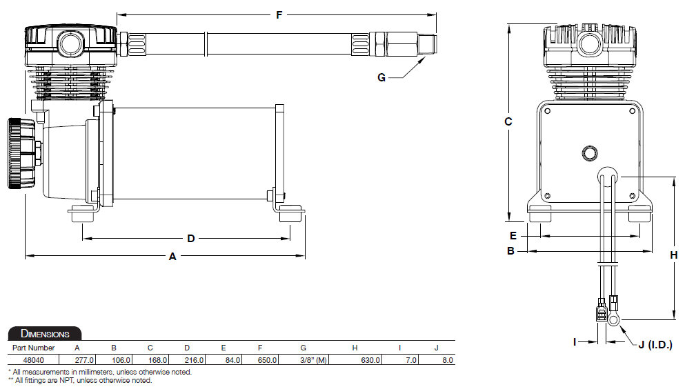 viair air compressor wiring diagram