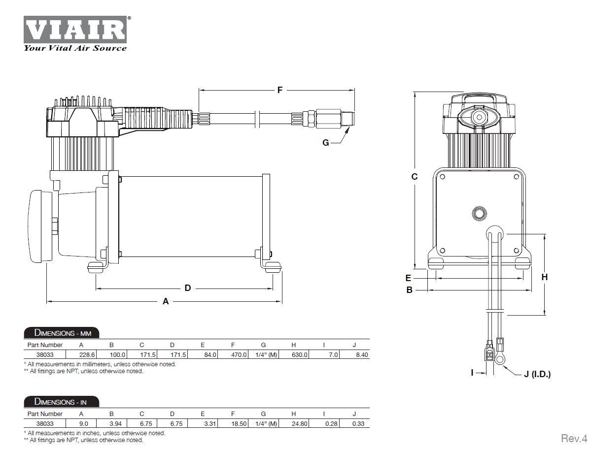 viair air compressor wiring diagram