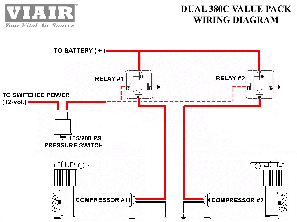 viair relay wiring diagram