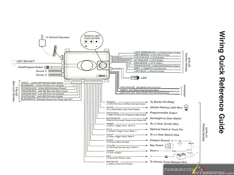 viper 3105v wiring diagram