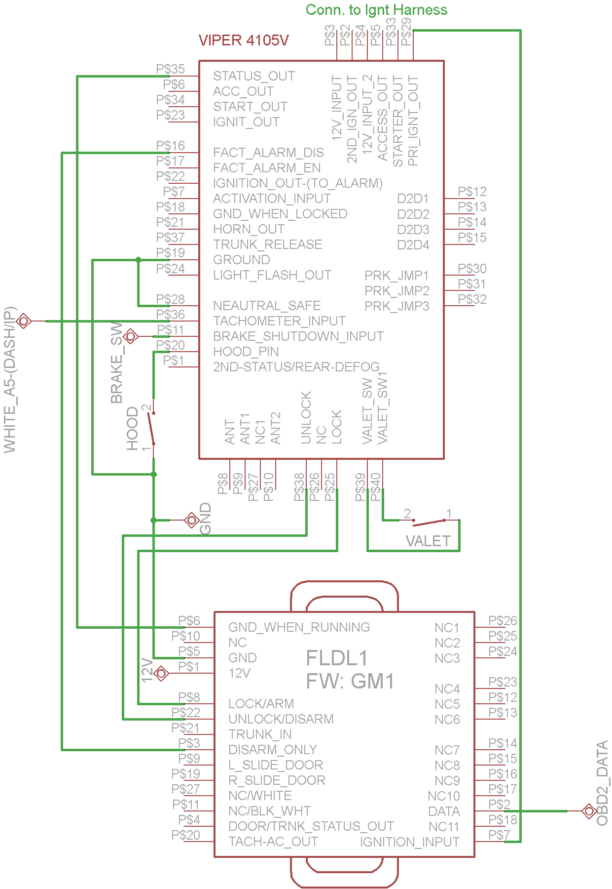 viper 4105v remote start wiring diagram
