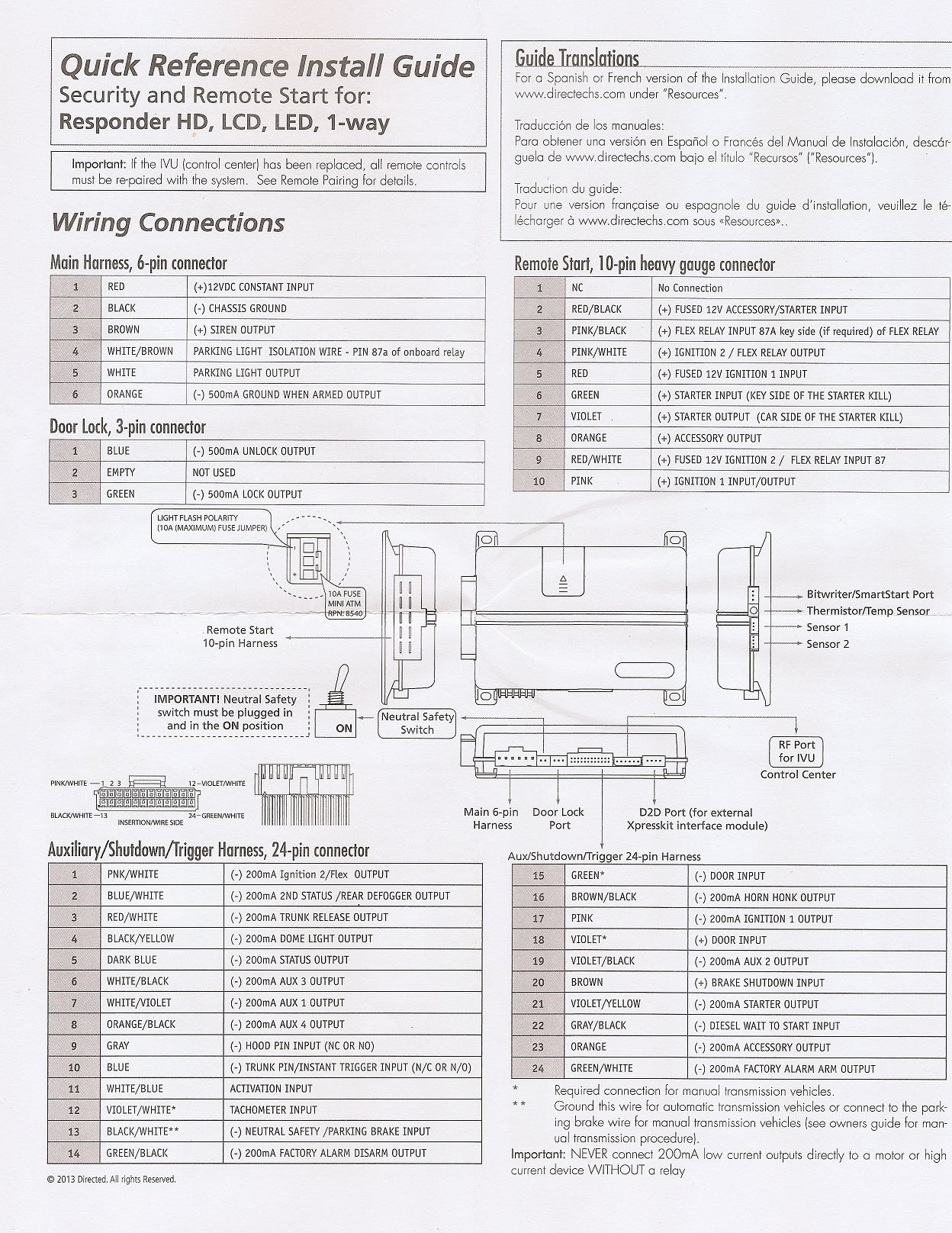 viper 5101 wiring diagram
