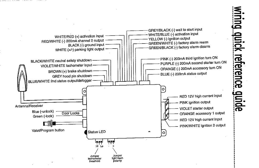 viper 5806v wiring diagram