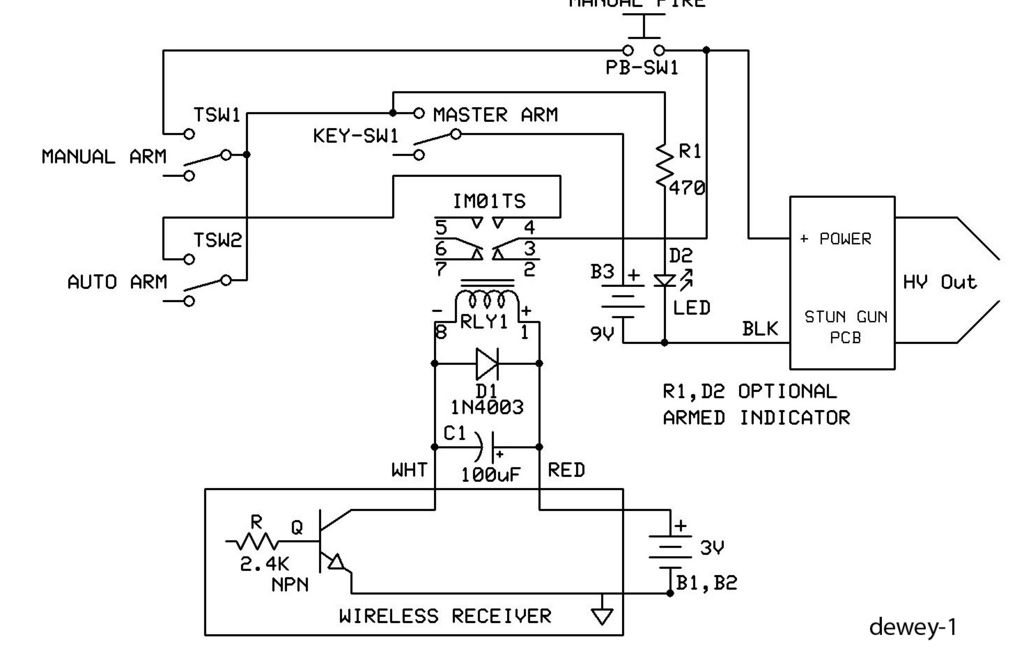 vipertek taser wiring diagram