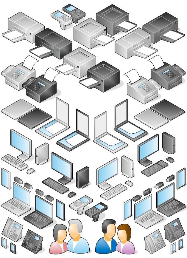 visio network diagram stencils