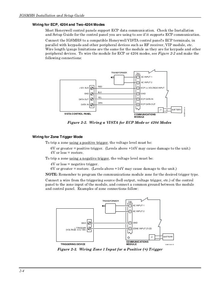 vista 128bpt and 4202 relay wiring diagram