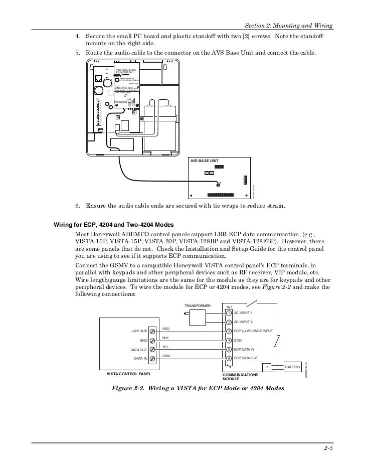 vista 128bpt and 4202 relay wiring diagram