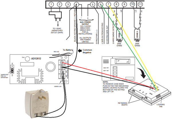 vista 21ip wiring diagram