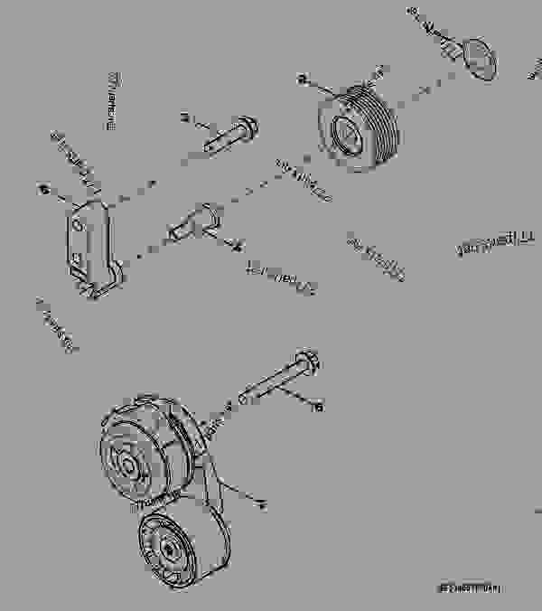 volvo d12 belt diagram