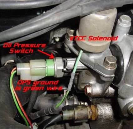 vtec oil pressure switch wiring diagram