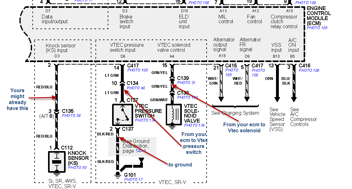 vtec solenoid wiring diagram