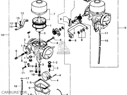 vtx 1300 carburetor diagram