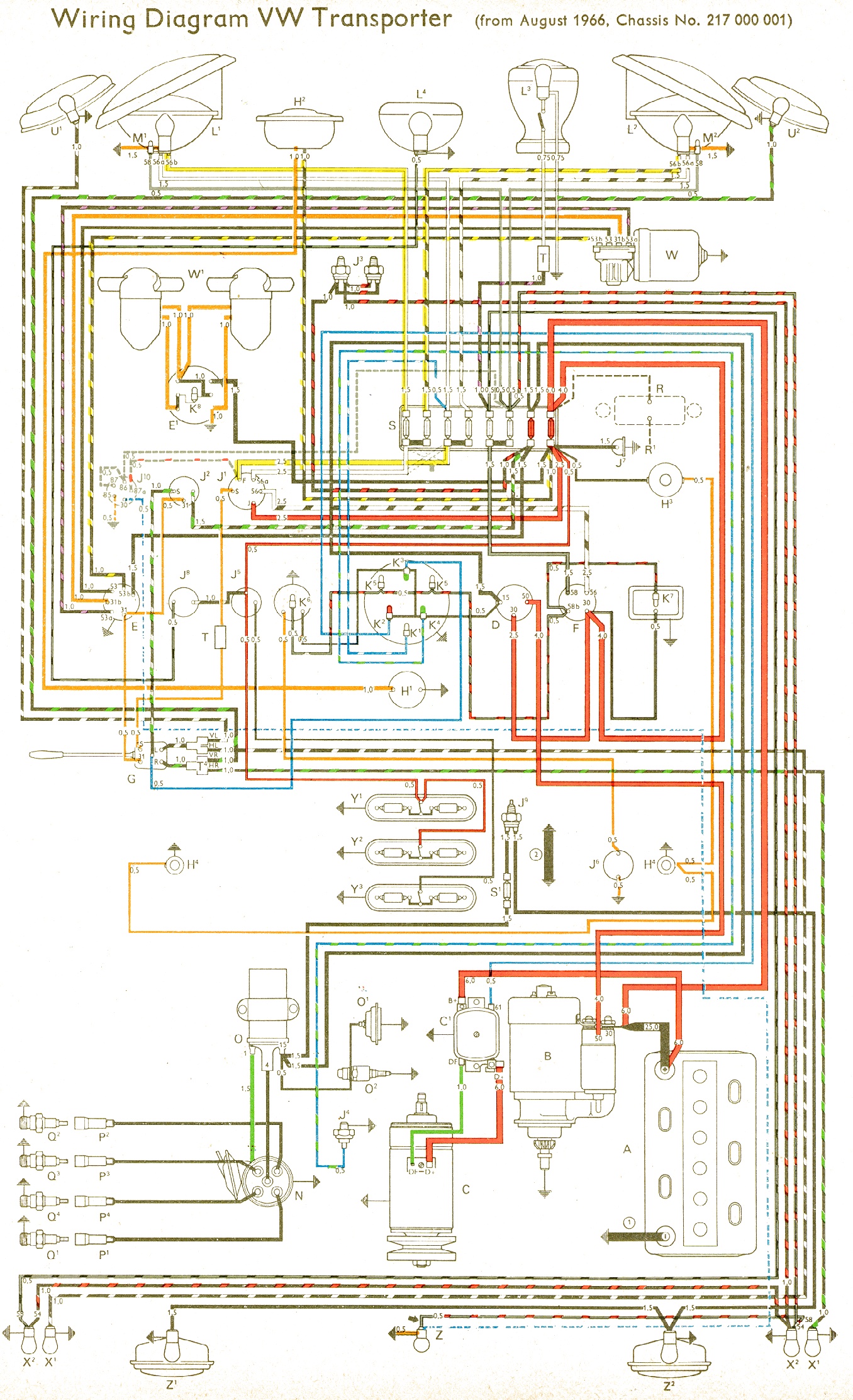 vw 311906061 wiring diagram
