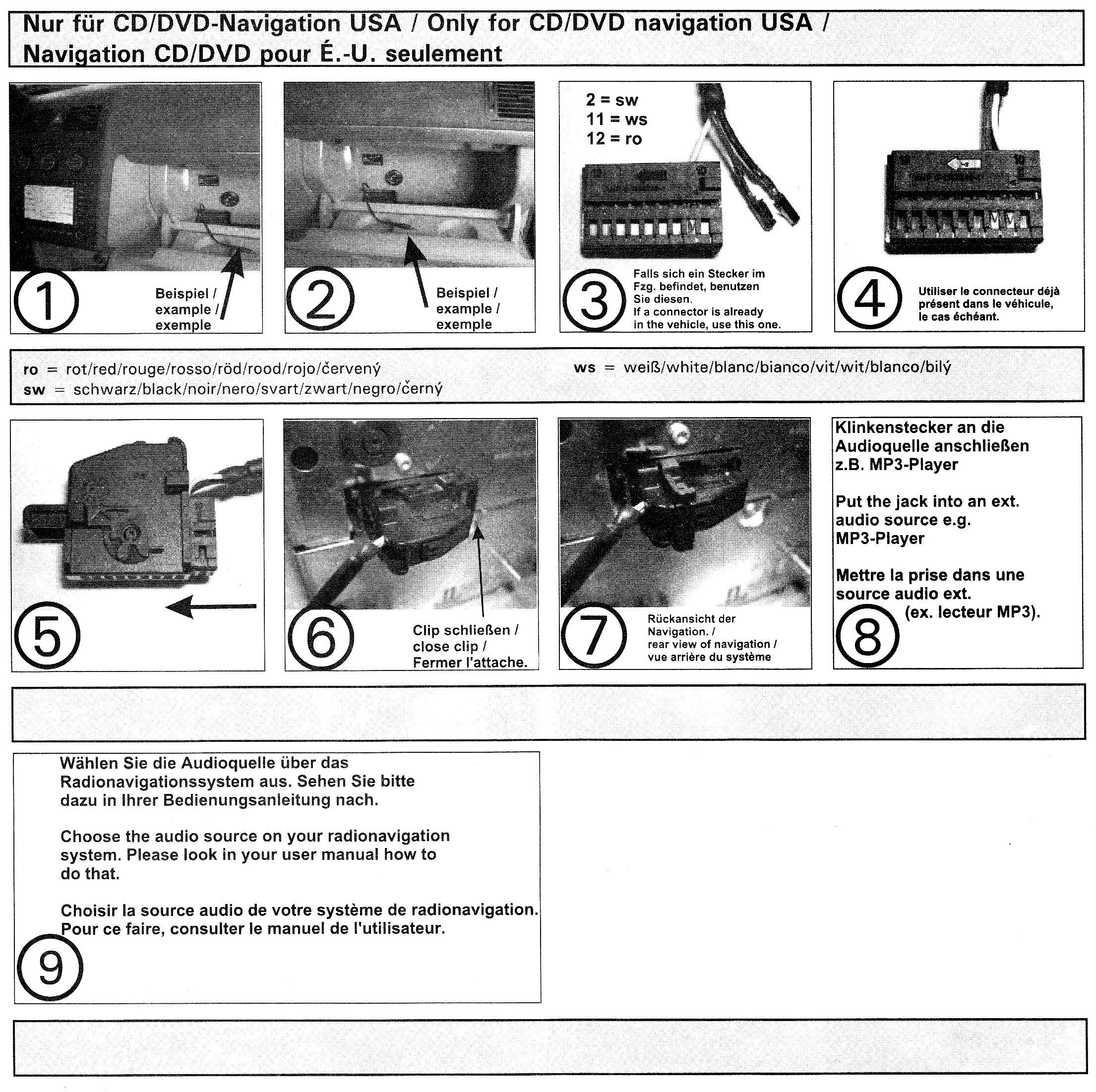 vw mfd wiring diagram