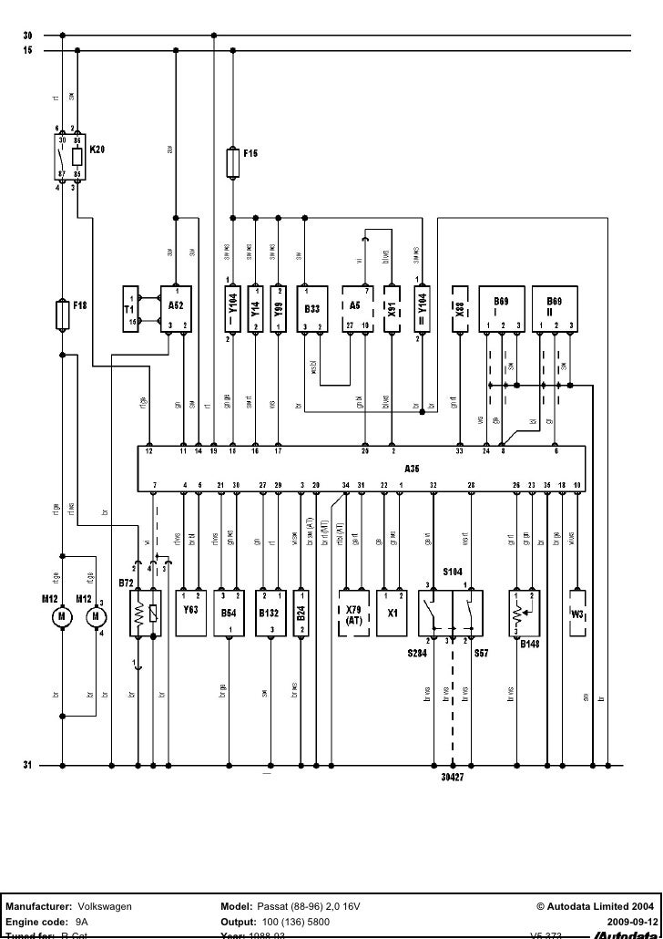 vw mfd wiring diagram