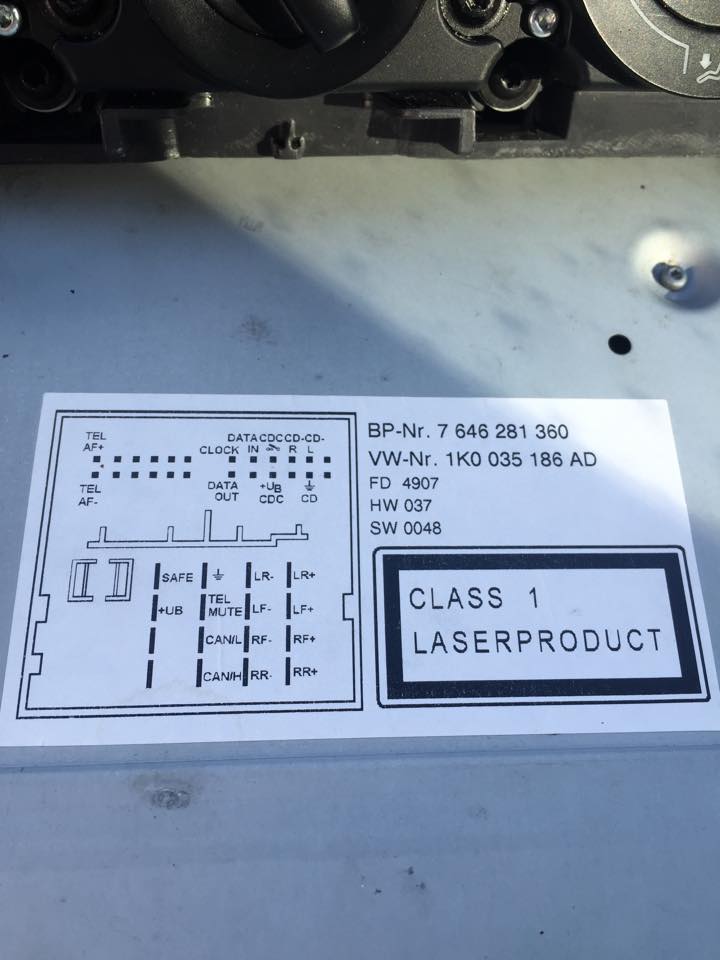 vw rcd 510 wiring diagram