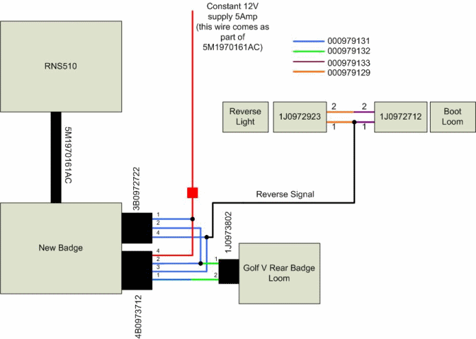 vw rcd 510 wiring diagram