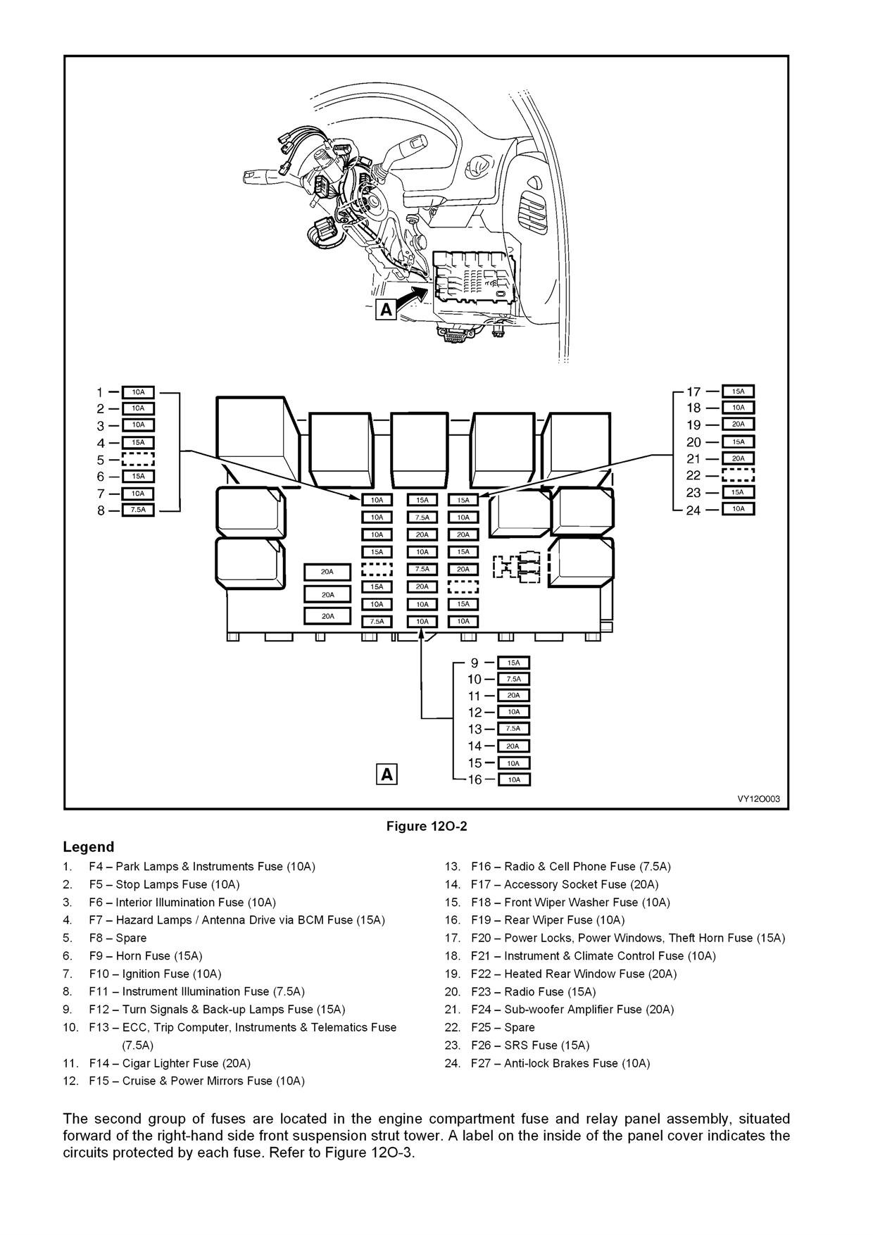 Vy Commodore Wiring Diagram Free