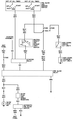 w123 wiring diagram 1984